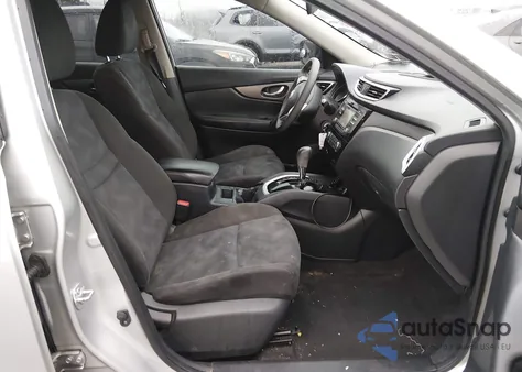 2015 Nissan Rogue S из США, поврежденный, VIN KNMAT2MT1FP585117